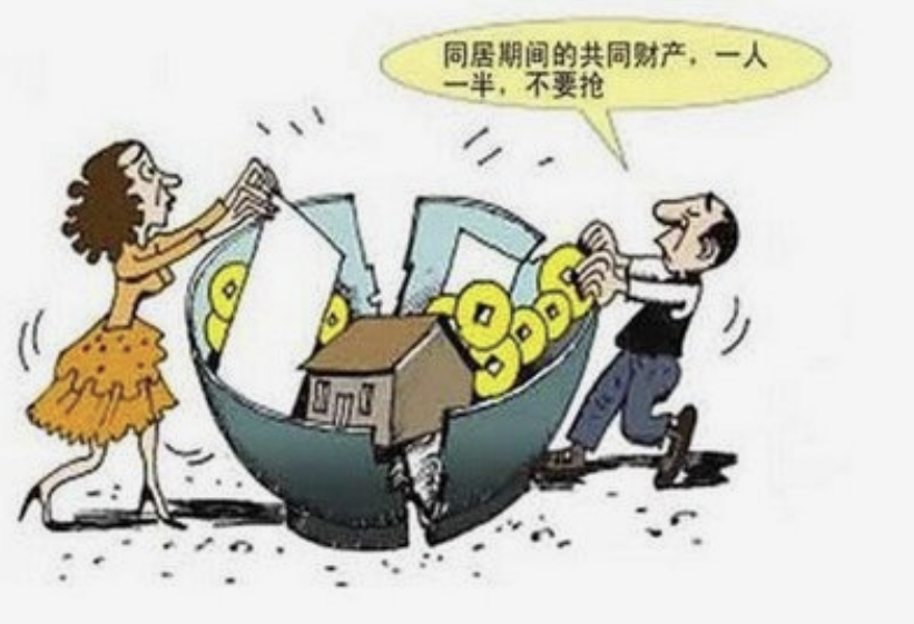 福州市私家侦探调查：夫妻名义同居财产离婚怎么分